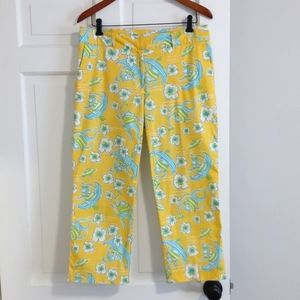 🐒VTG Lilly Pulitzer🐒 - "Les Monkeys" Capri Pant